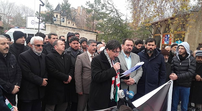 ABD’NİN PLANINI PROTESTO ETTİ