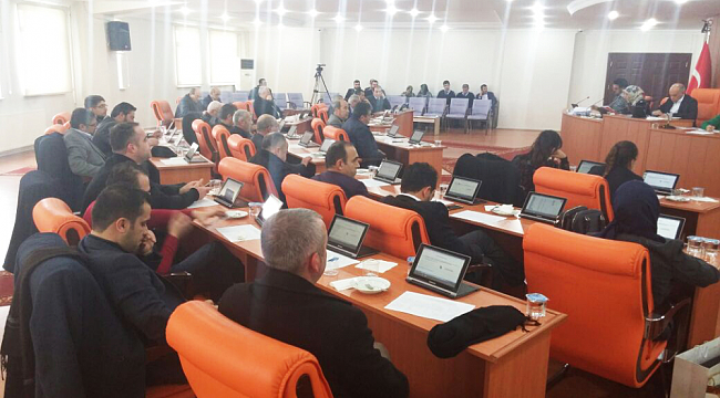 BELEDİYE MECLİSİ PAZARTESİ GÜNÜ TOPLANIYOR