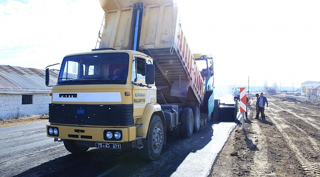 CEZA EVİ YOLU ASFALTLANDI