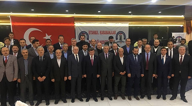 ESKİ BAŞBAKAN DAVUTOĞLU KARAMAN’DA ARABAŞI-I GECESİNE KATILDI