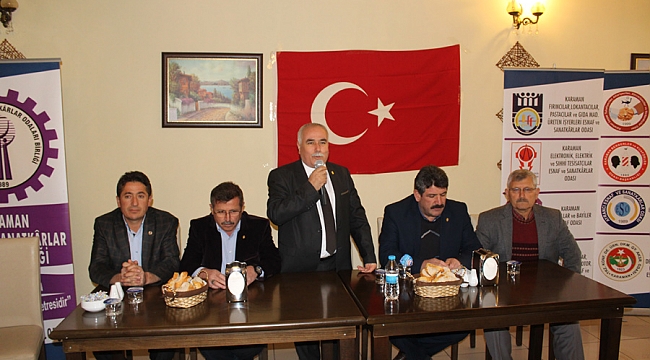 KARAMAN ESNAF ODALARI SEÇİMLERİ BAŞLIYOR
