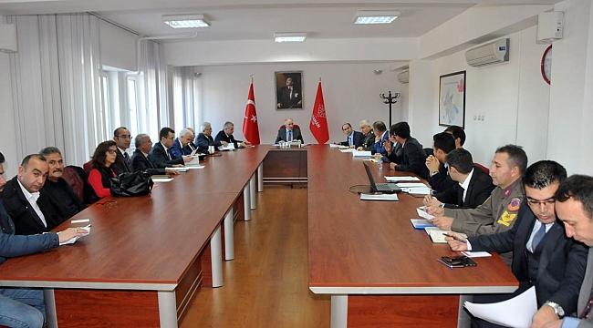 ‘KIŞ’ İÇİN TEDBİRLER TOPLANTISI YAPILDI