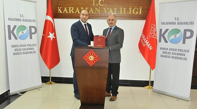 KOP İdaresi’nden Karaman’a Önemli Destek