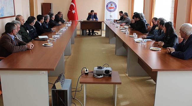 SARIVELİLER KARLA MÜCADELE TEDBİRLERİNİ ALIYOR