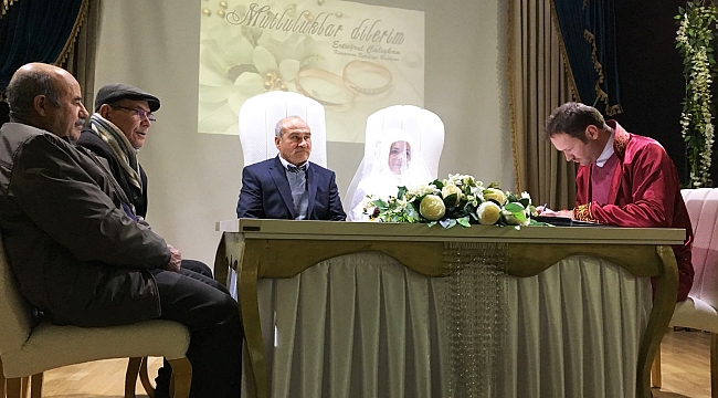 2018 YILININ İLK NİKÂHI KIYILDI