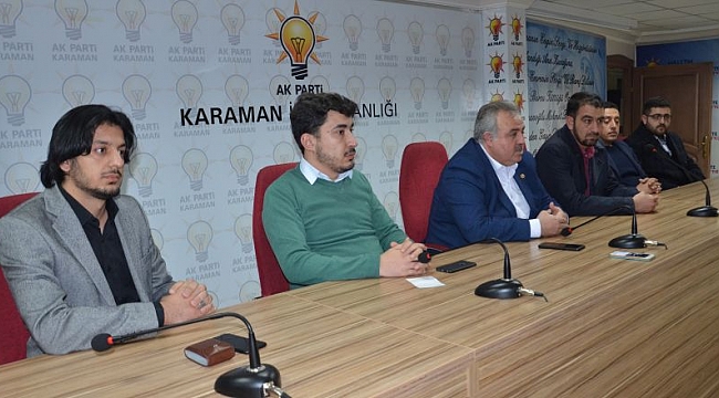 AK PARTİ KARAMAN GENÇLİK KOLLARI TOPLANDI