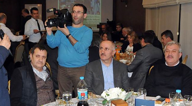 GAZETECİLER GÜNÜ YEMEĞİ SICAK VE SAMİMİ BİR ORTAMDA GEÇTİ