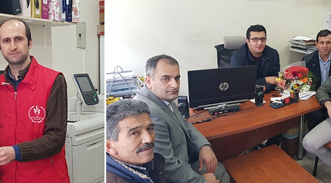 GAZETEMİZİ ZİYARET ETTİLER