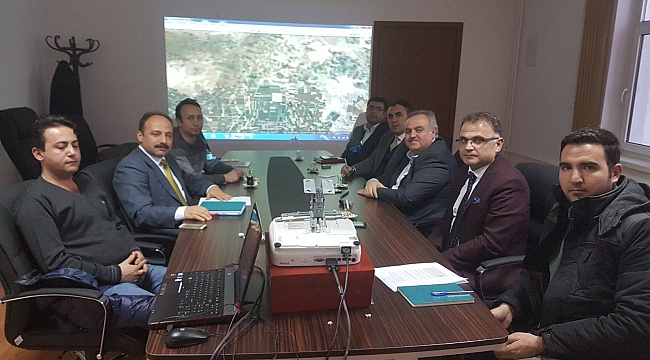 İL ÖZEL İDARESİ VE DSİ DEĞERLENDİRME TOPLANTISINDA BULUŞTU