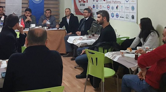 MEMUR SEN SÖZLEŞMELİ  ÖĞRETMENLERLE BİR ARAYA GELDİ