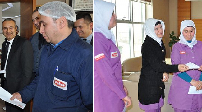 PALMİ BİSKÜVİ’DEN PERSONELİNE ANLAMLI HEDİYE
