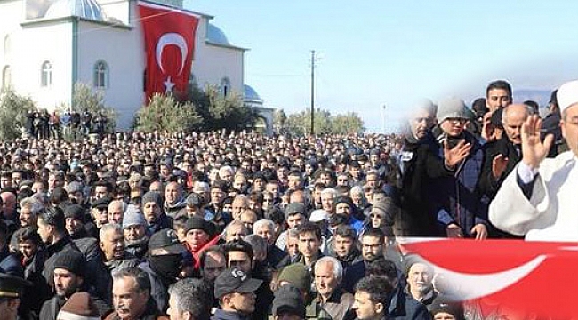 SON YOLCUĞUNA BİNLERCE KİŞİ UĞURLADI
