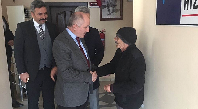 VALİ MERAL’DEN AYRANCI BELEDİYESİNE ZİYARET
