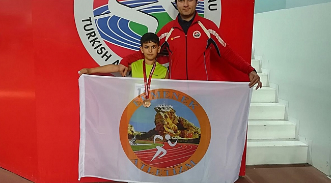 BİLAL GÜNERİ’DEN BRONZ MADALYA