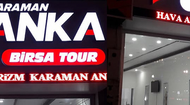 KARAMANDA YENİ BİR TURİZM ŞİRKETİ DAHA KURULDU; ANKA BİRSA TOUR