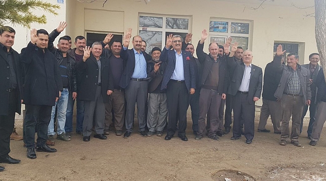 MİLLETVEKİLİ KONUK, CANHASAN KÖYÜNDE İSTİŞARE YAPTI