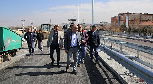 SANAYİ KÖPRÜLÜ KAVŞAĞI TRAFİĞE AÇILIYOR