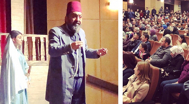 SULTAN 2. ABDÜLHAMİD “USTA” OYUNU KARAMAN’DA SAHNE ALDI