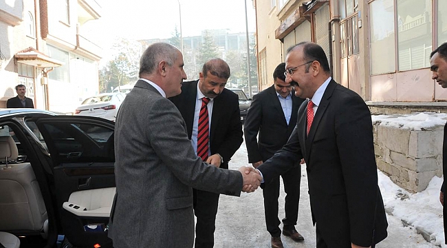 VALİ MERAL’DEN SÜT ÜRETİCİLERİ BİRLİĞİNE ZİYARET