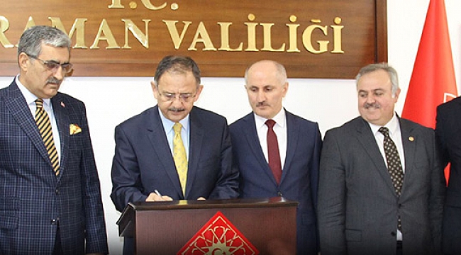 ÇEVRE VE ŞEHİRCİLİK BAKANI ÖZHASEKİ KARAMAN 1. ÇEVRE ÇALIŞTAYINA KATILDI