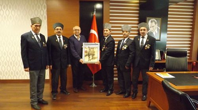 GAZİLER DERNEĞİ'NDEN KTSO'YA ZİYARET
