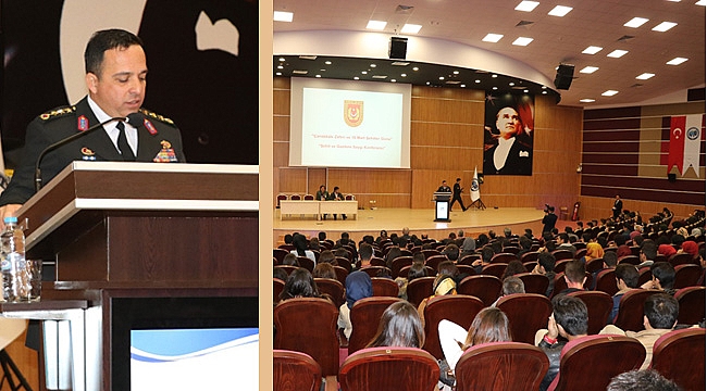 JANDARMA’DAN "ŞEHİT VE GAZİLERE SAYGI" KONFERANS