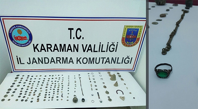 JANDARMADAN TARİHİ ESER OPERASYONU