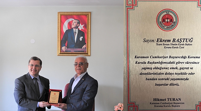 KARAMAN TİCARET BORSASINDA KORUMA KURULU TOPLANTISI