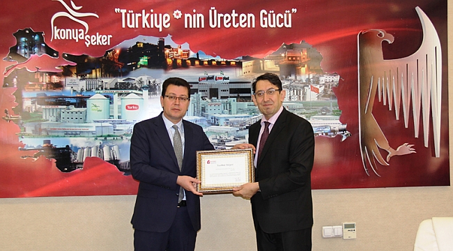 KONYA ŞEKER’E BİR ÖDÜL DE MALİYE BAKANLIĞINDAN