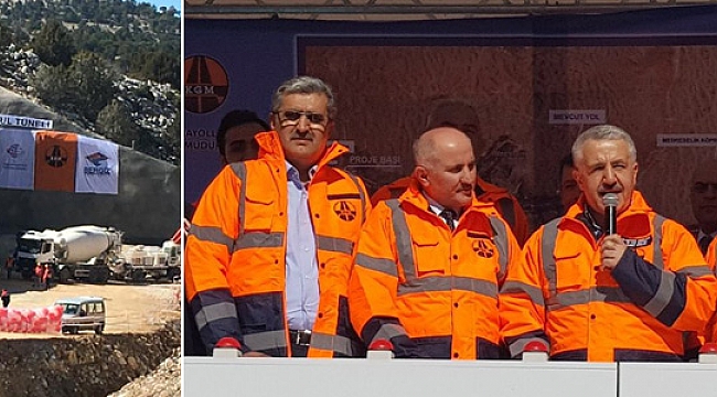 SERTAVUL'DA VİYADÜK TEMELİ TÖRENLE ATILDI