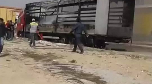 TIRDA YANGIN PANİĞE NEDEN OLDU