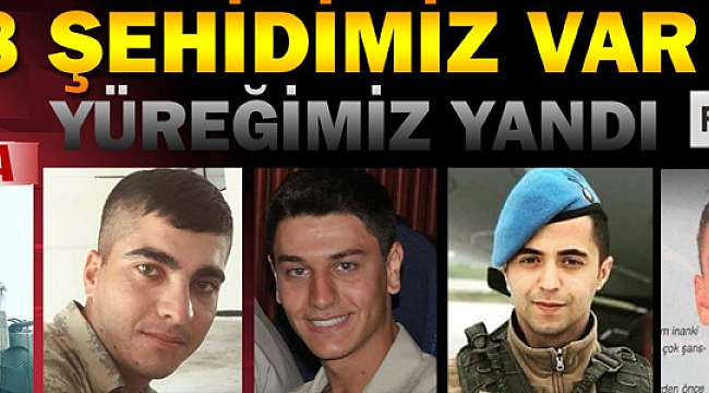 TSK'DAN ACI HABER! 8 ŞEHİT