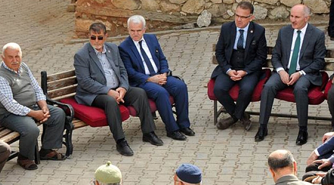 VALİ MERAL 5 KÖYDE VATANDAŞLARLA BİRARAYA GELDİ