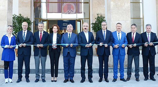 BAKAN ELVAN VE YILMAZ MEÜ'DE TEMEL ATIP AÇILIŞ YAPTI