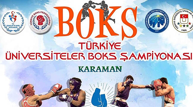 KARAMAN, BOKS ŞAMPİYONASINA EV SAHİPLİĞİ YAPACAK