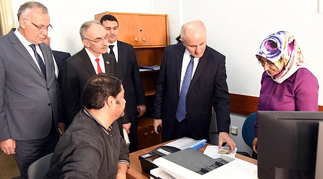 KARAMAN NÜFUS MÜDÜRLÜĞÜNDE YENİ DÖNEM BAŞLADI