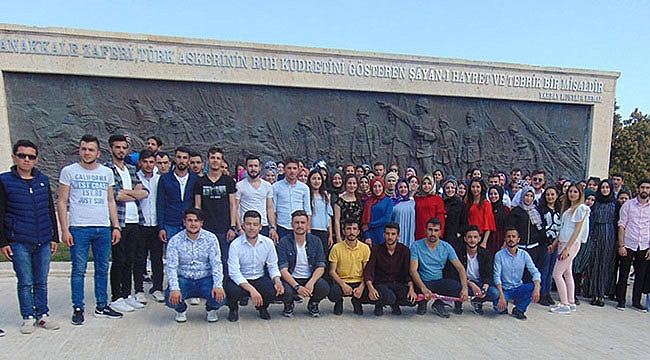 KMÜ ÖĞRENCİLERİNDEN ÇANAKKALE ZİYARETİ