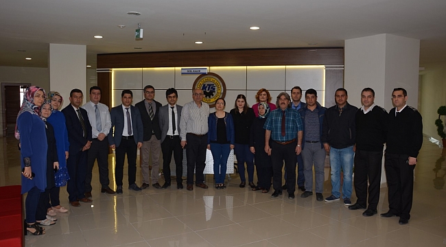 KTSO BAŞKANI MUSTAFA TOKTAY ODA PERSONELİ İLE VEDALAŞTI