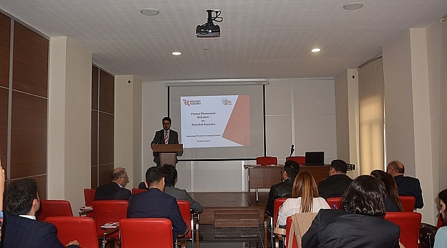"REKABET KURUMU FAALİYETLERİ VE REKABET HUKUKU" KONULU SEMİNER KTSO'DA DÜZENLEDİ
