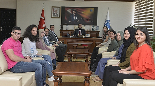 REKTÖR AKGÜL, HOLLANDALI GURBETÇİLERİ AĞIRLADI