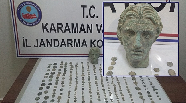 TARİH FIŞKIRAN KARAMAN’DA KAÇAKÇILAR BOŞ DURMUYOR
