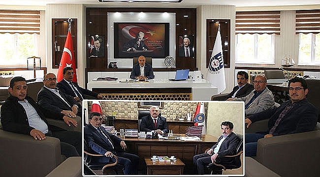 TİCARET BORSASINDAN ÇALIŞKAN VE BAYRAKTARA ZİYARET