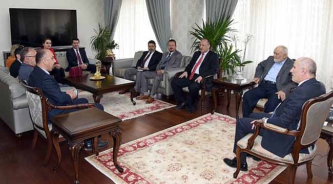 TURİZM HAFTASI NEDENİYLE VALİ MERAL’E ZİYARET