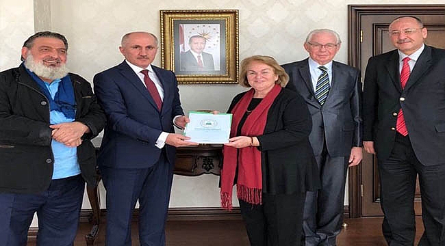 ULUSLARARASI MEVLANA VAKFI’NDAN VALİ MERAL’E ZİYARET