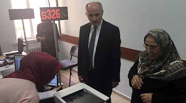 VALİ MERAL’DEN KURUM İÇİNDE İNCELEME