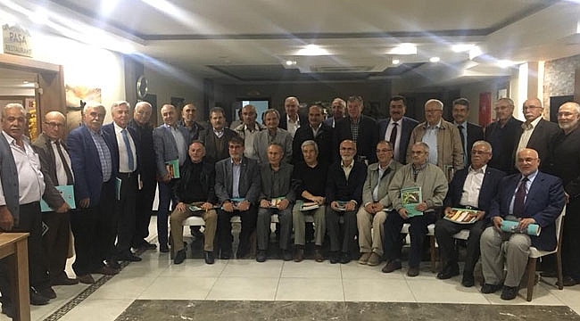 YAŞAR EVCEN BAŞKANLIĞI DÖNEMİNİN MECLİS ÜYLERİ VE PARTİ BAŞKANLARI İLE BİRARAYA GELDİ