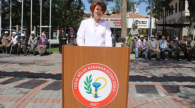 ECZACILAR ODASI BAŞKANI A. KAĞNICI: “BİLİMSEL ECZACILIĞIN 179’UNCU YILI KUTLU OLSUN”