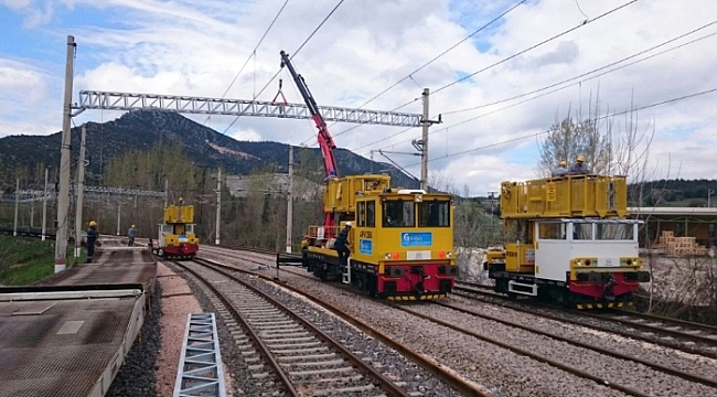 KONYA-KARAMAN TREN HATTINDA YÜKSEK GERİLİM UYARISI