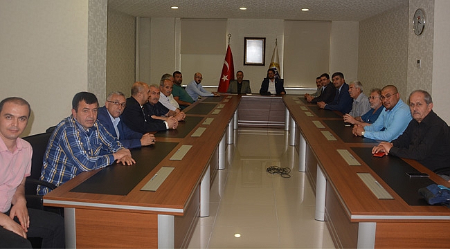 MHP  HEYETİ'NDEN KARAMAN TİCARET VE SANAYİ ODASI'NA ZİYARET
