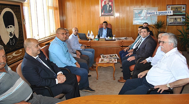 MHP MİLLETVEKİLİ ADAYLARINDAN TİCARET BORSASI ZİYARETİ